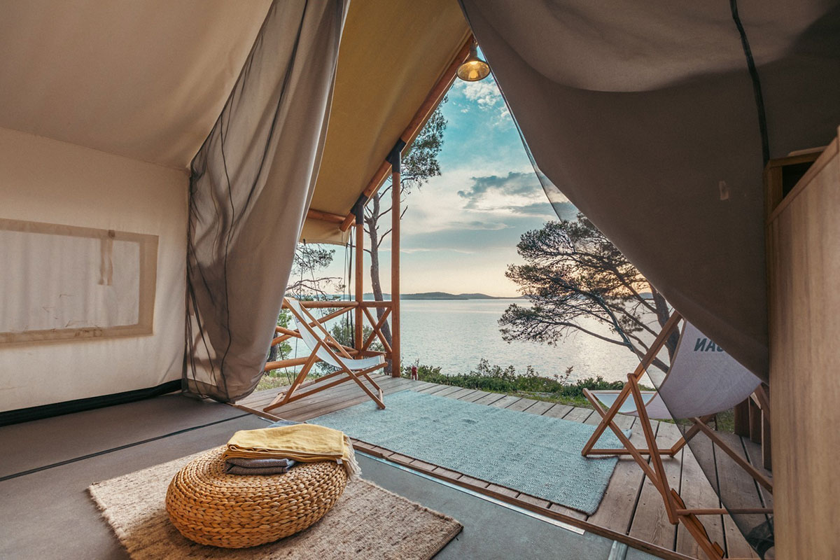 Glamping Lodge Meerblick